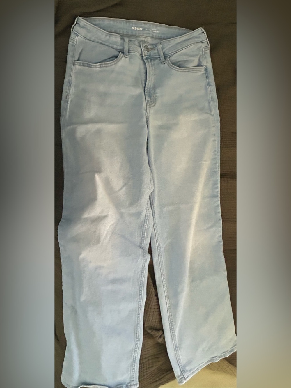 Old Navy Women's Light Wash Wide-Leg Jeans